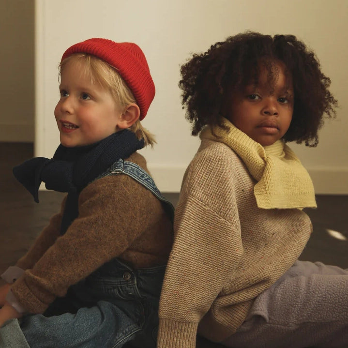 Kid Merino BEANIE - Red