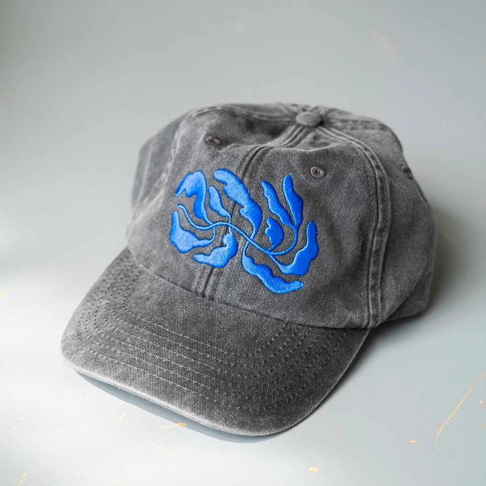 WASHED LEAVES CAP (Available in 3 colors)