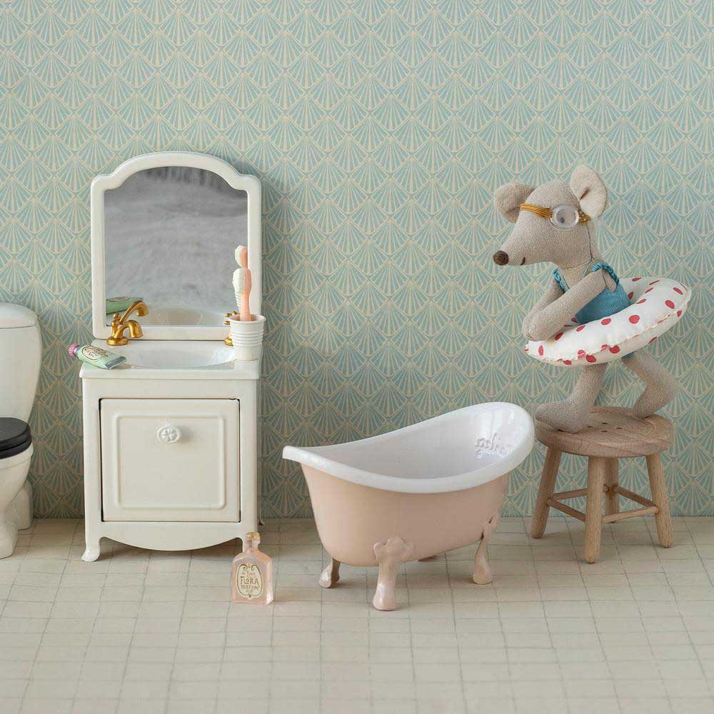 Bathtub, Mouse - Rose