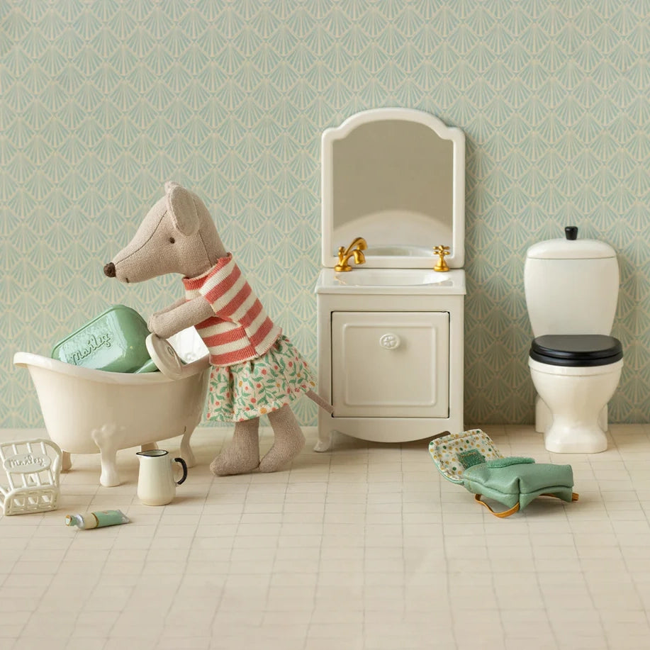 Clothes and bag, Big sister mouse - Green