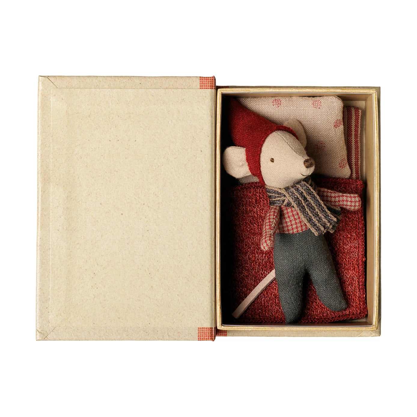Christmas mouse, Baby in book