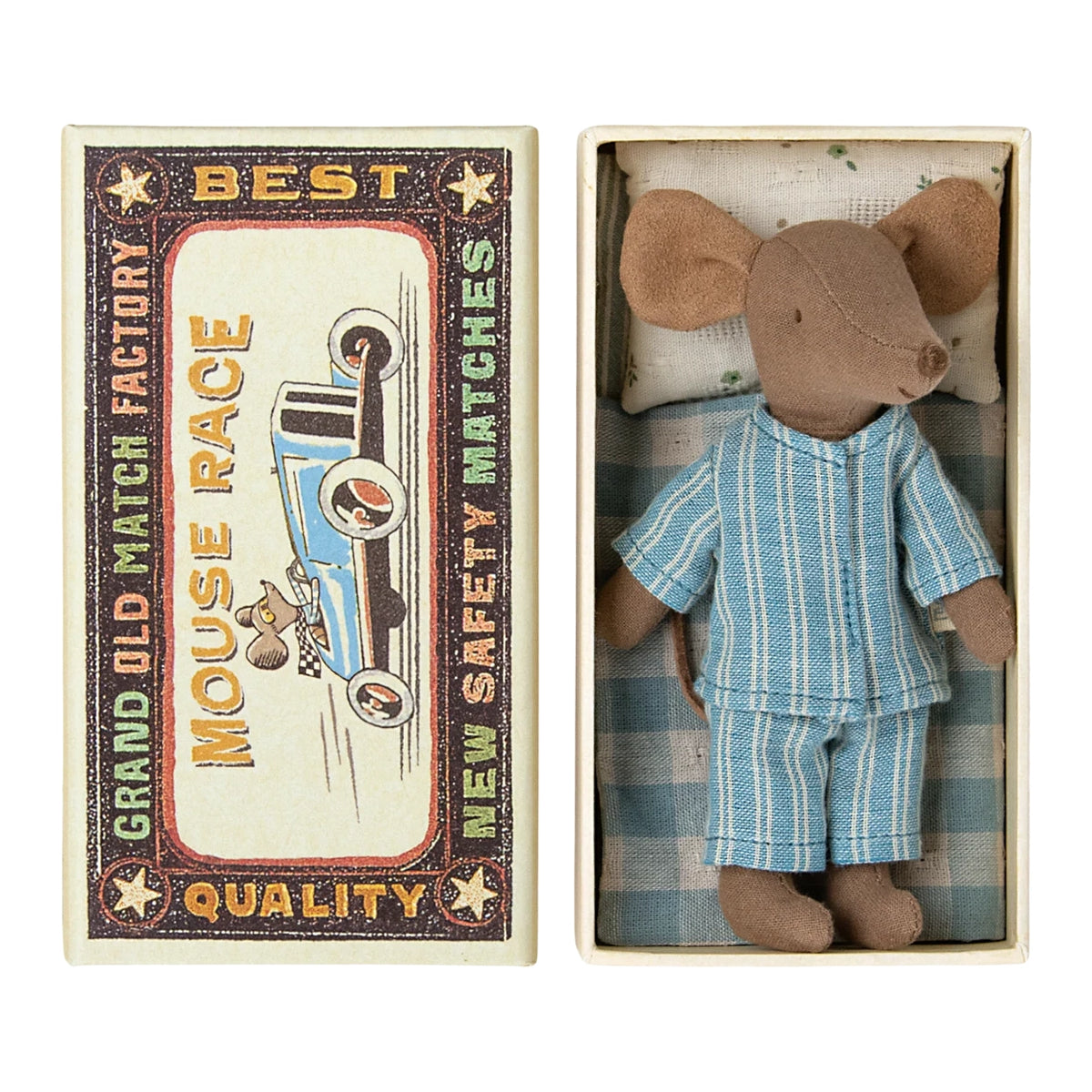 Big brother mouse in matchbox