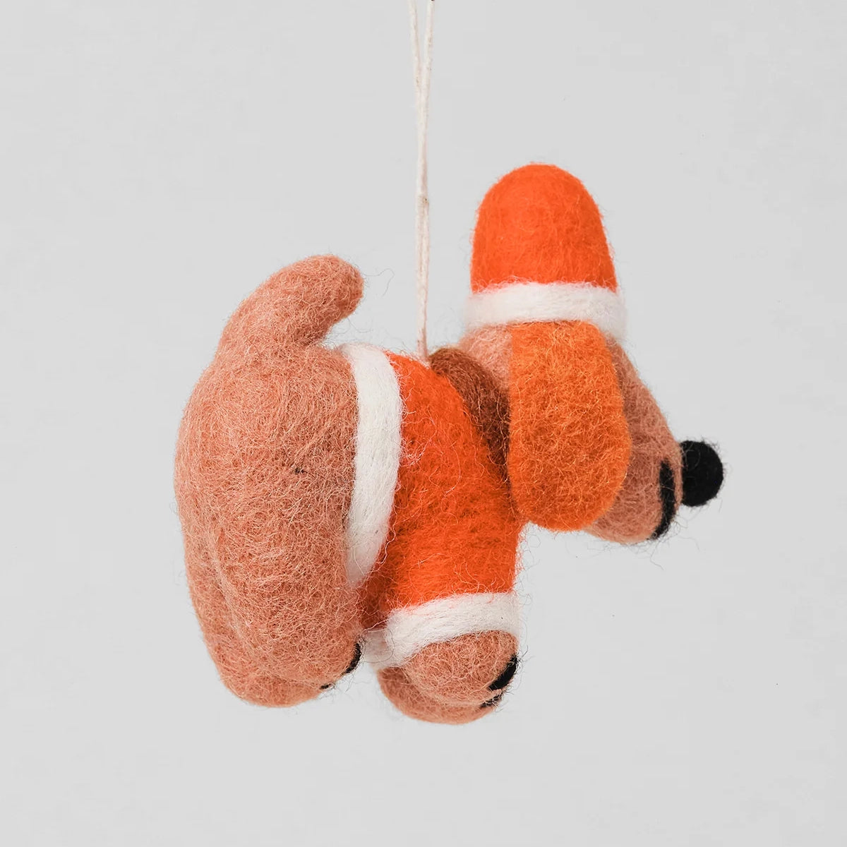 Jeff, Jingle Dog Hanging Felt Ornament