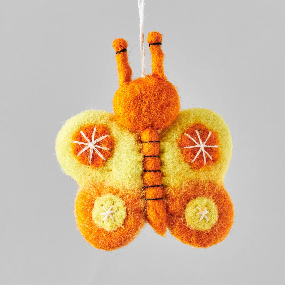 Butterfly Felted Ornament