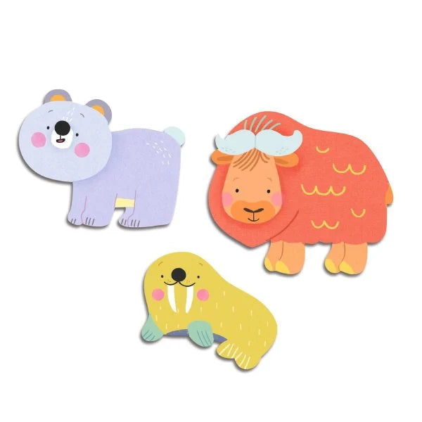 Sticker Set : Polar animals
