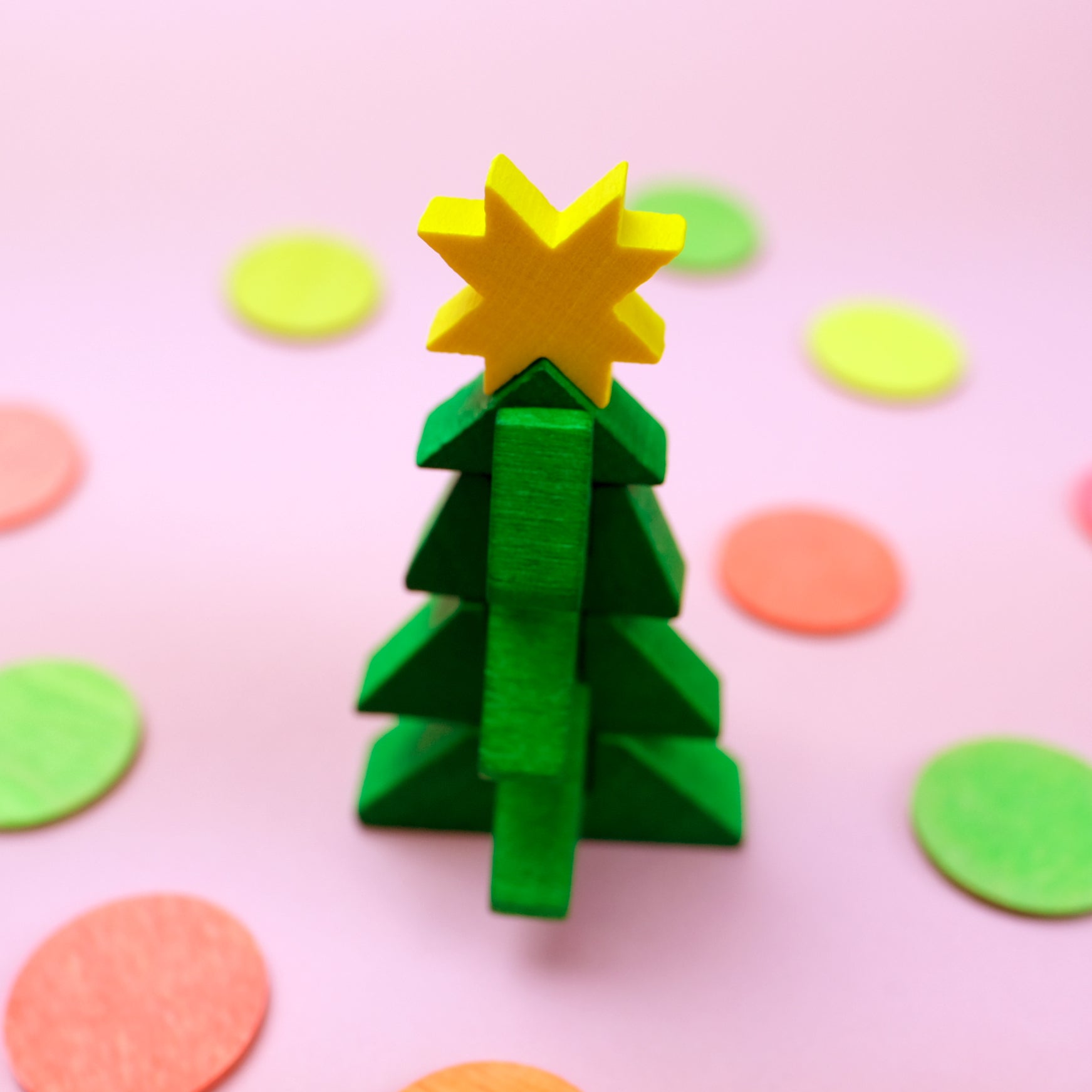 Mini Christmas tree in Matchbox