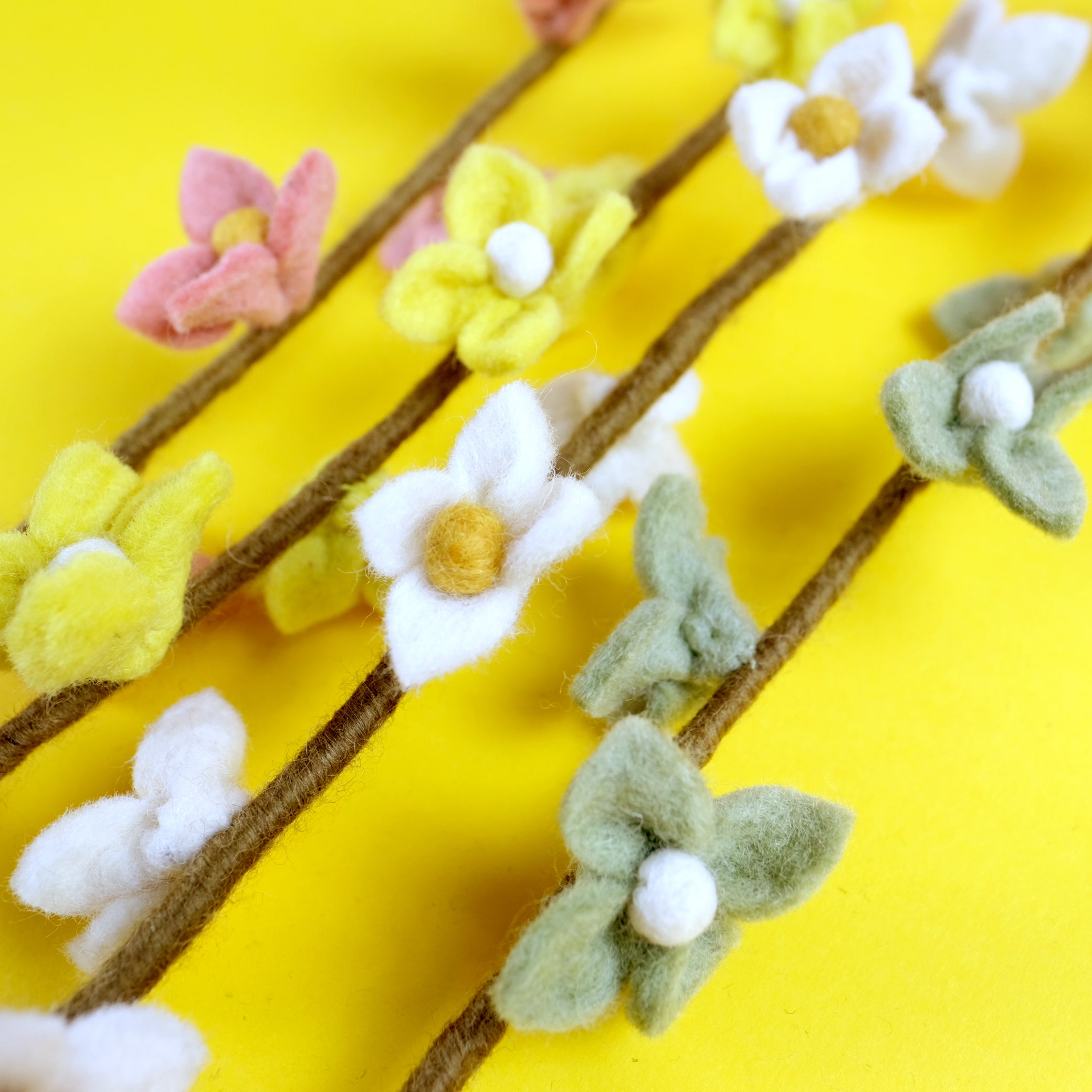 Flowers on Stalk (Available in 4 colors)