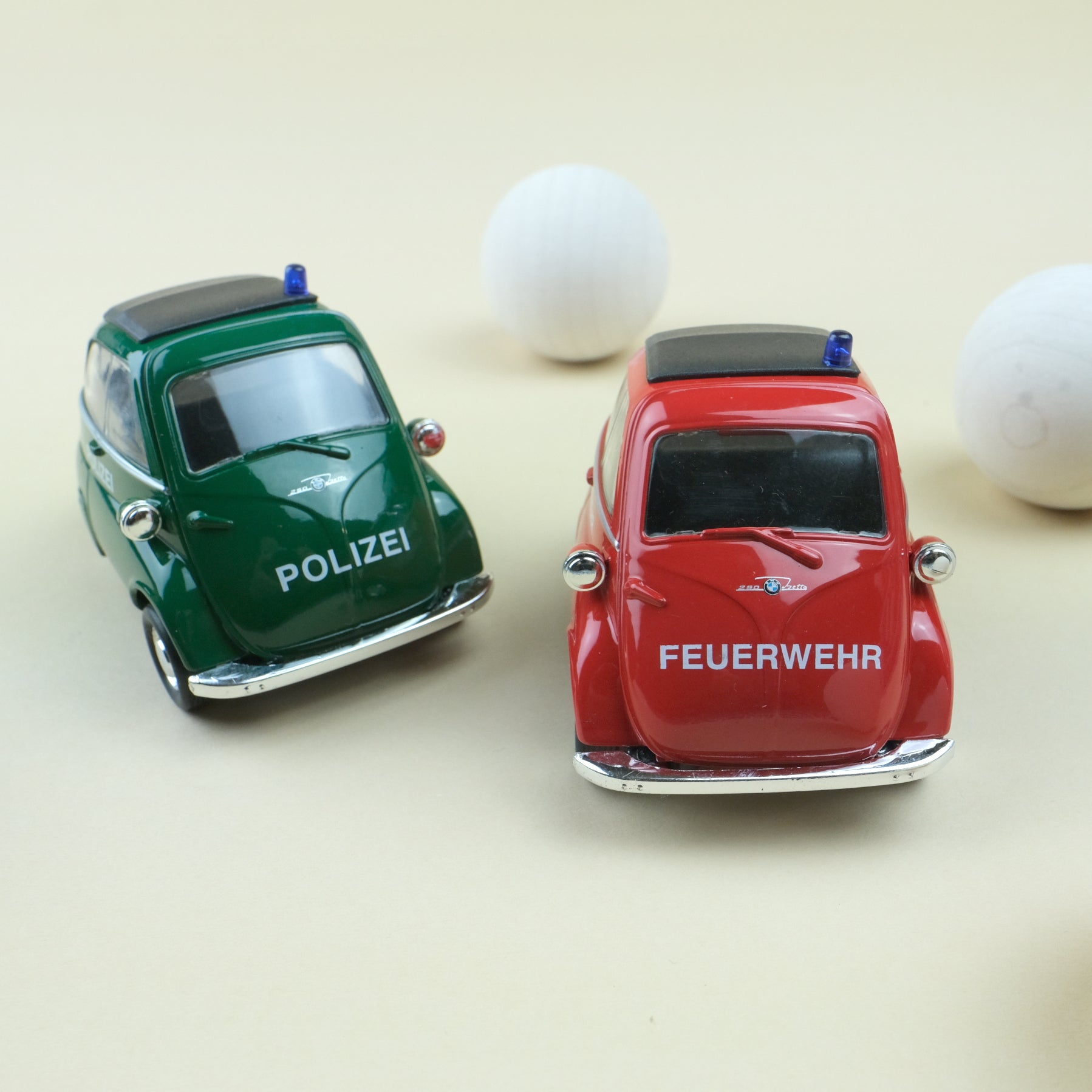 BMW Isetta Police car and Fire brigade