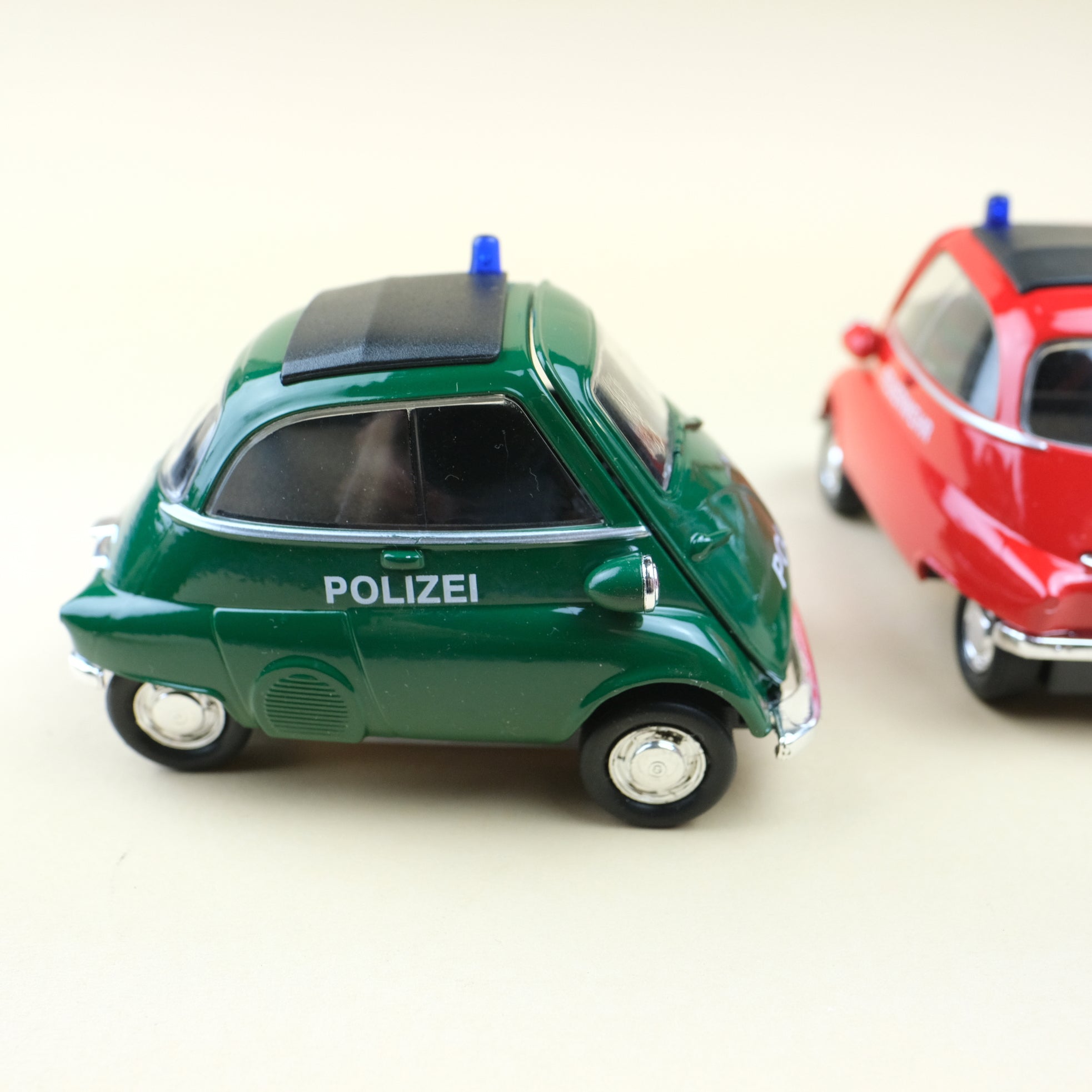 BMW Isetta Police car and Fire brigade