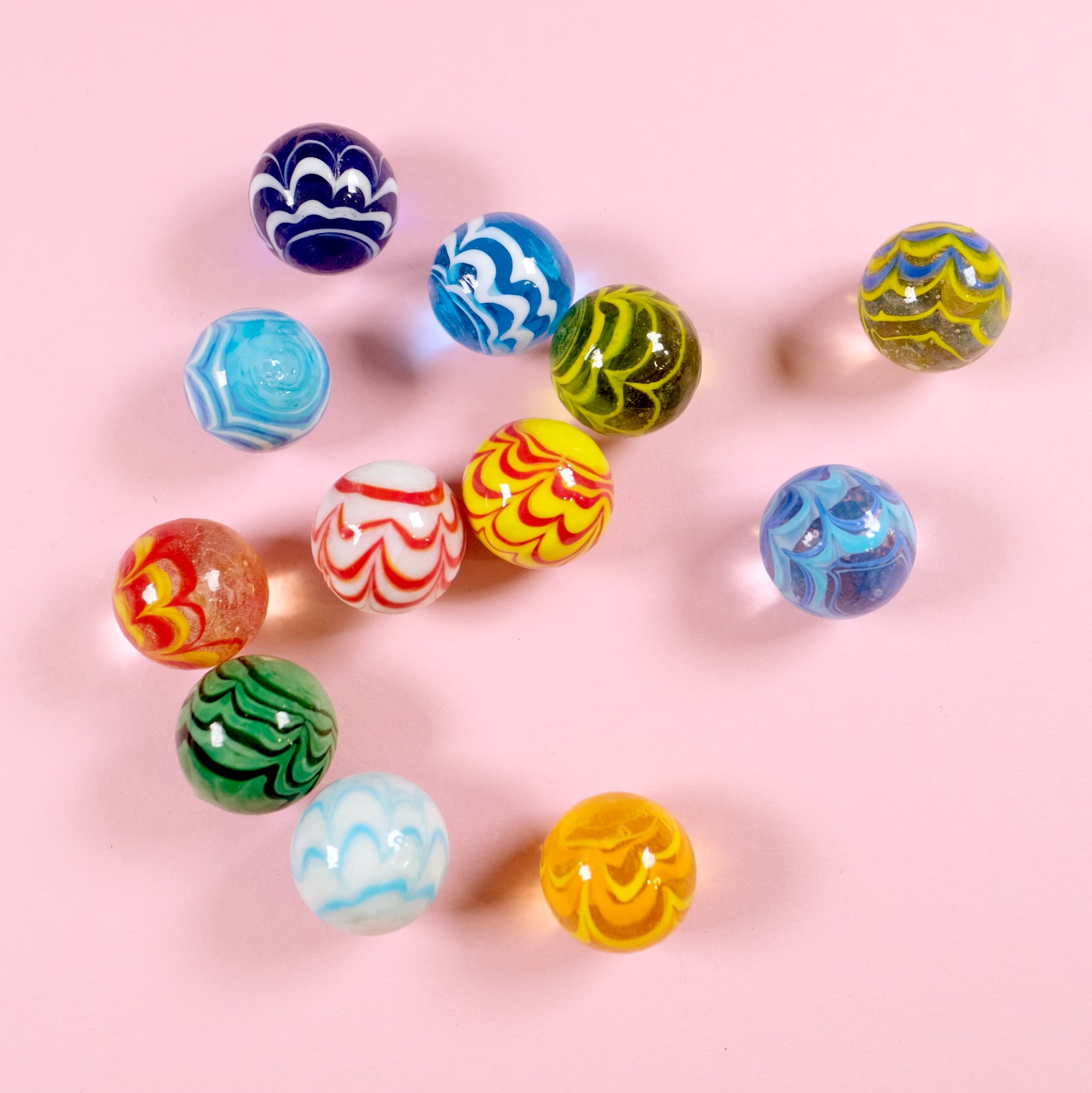 Colorful Marble set (12 pisces)