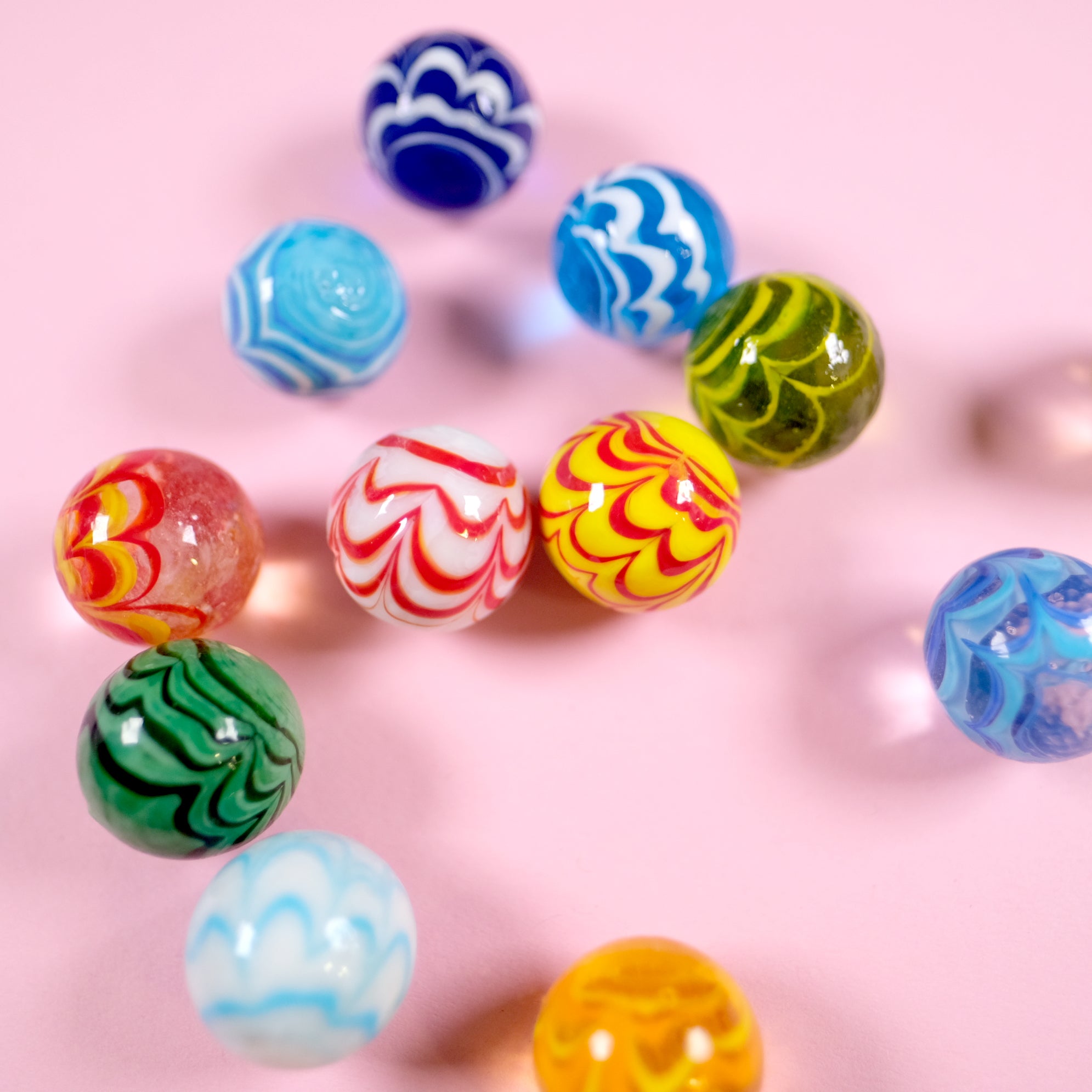 Colorful Marble set (12 pisces)