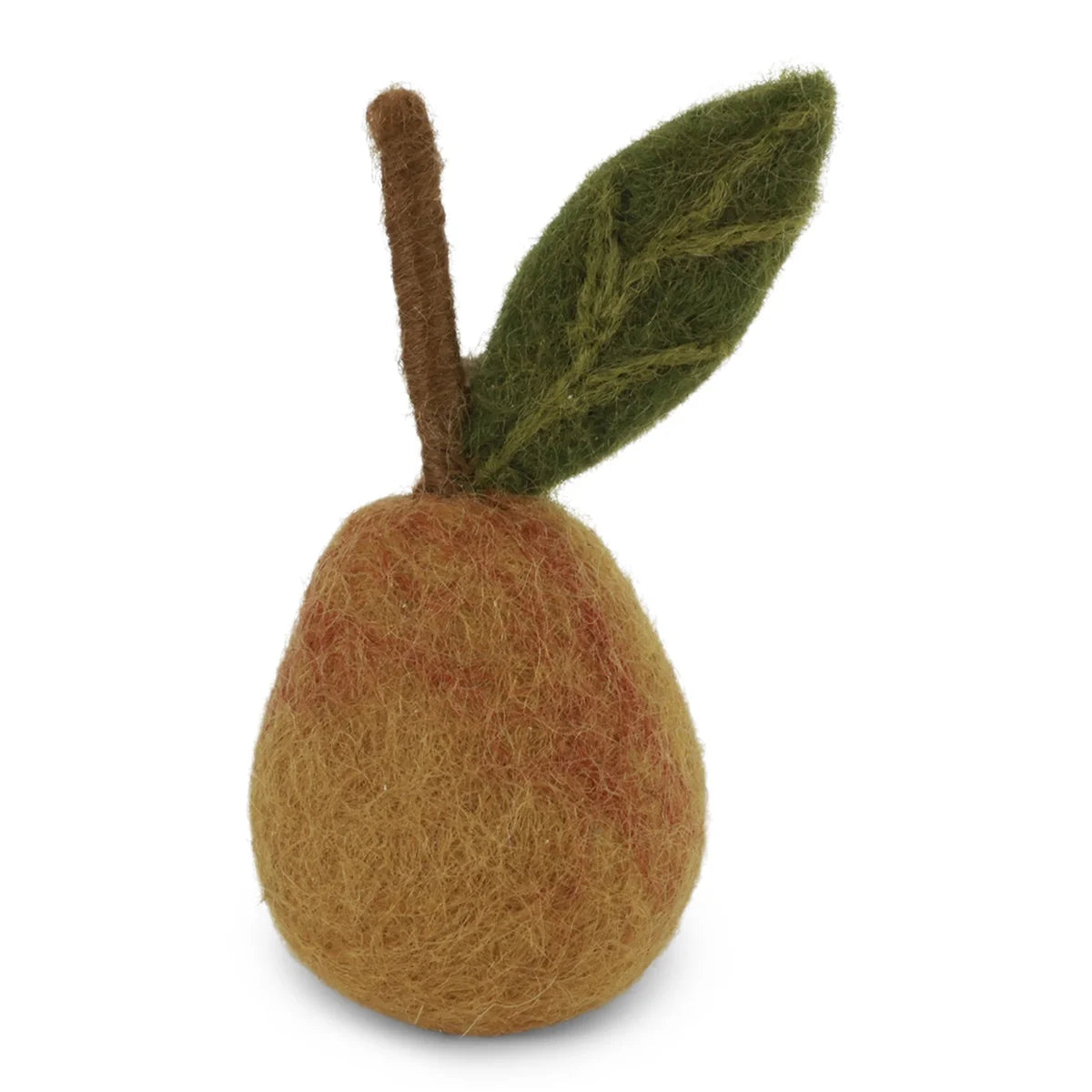 Pear felt hanging decor