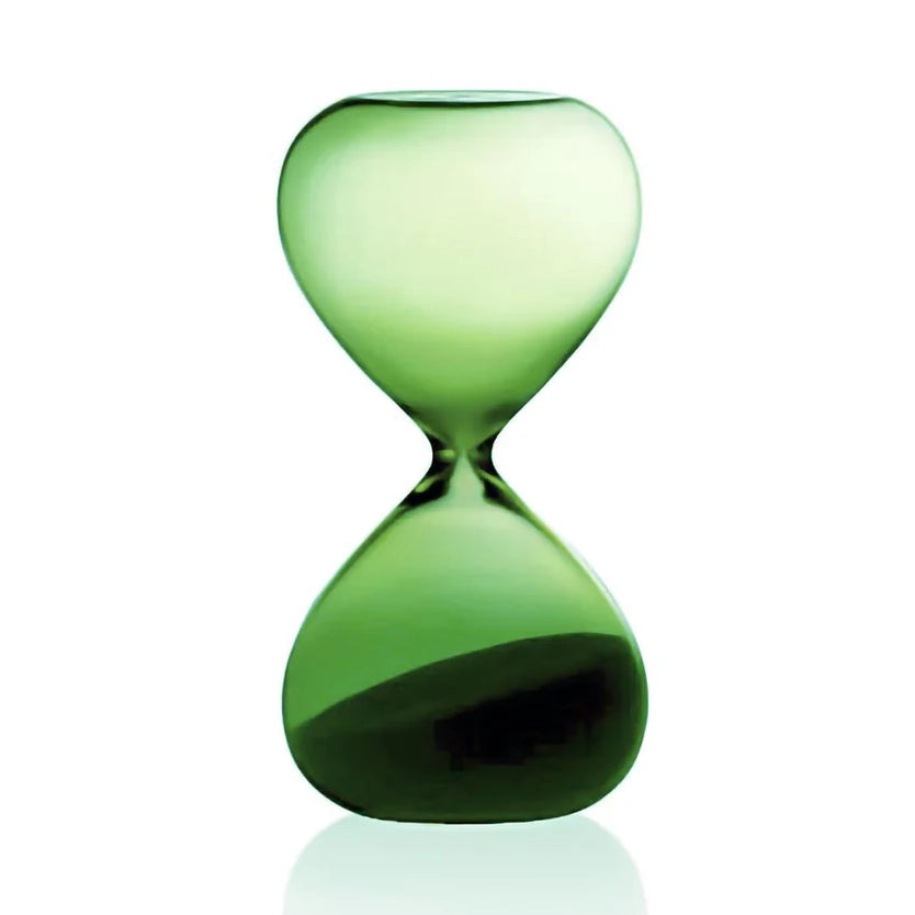 Colored hourglass