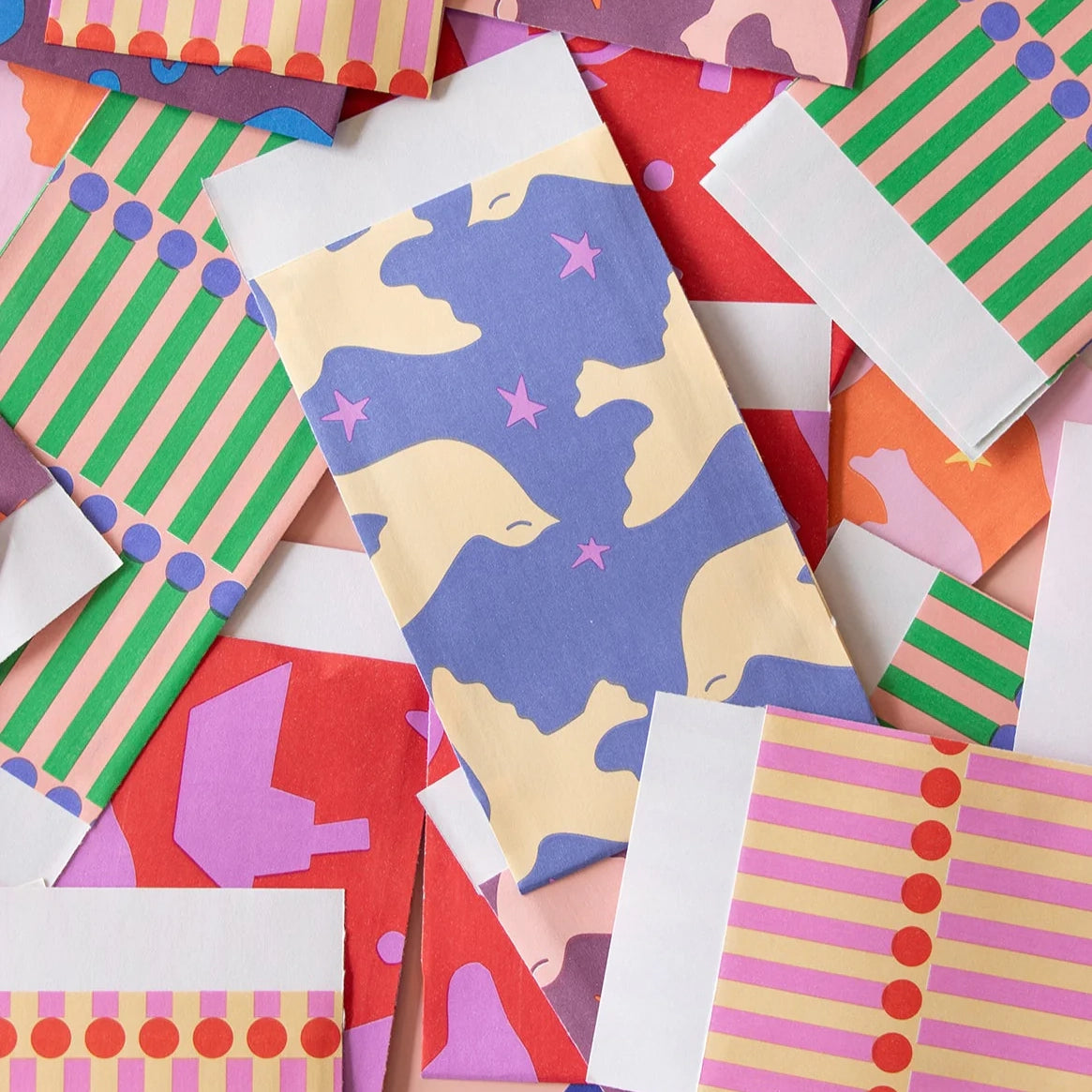 Flat bag:Matchbox Cornflower 12 x 19 cm(10 Bags)