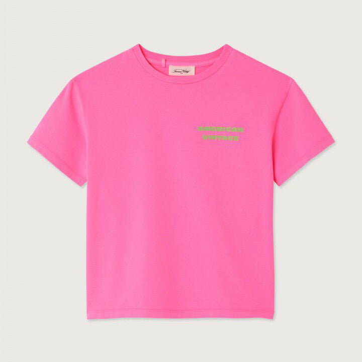 Kid's t-shirt Fizvalley - FLUO PINK