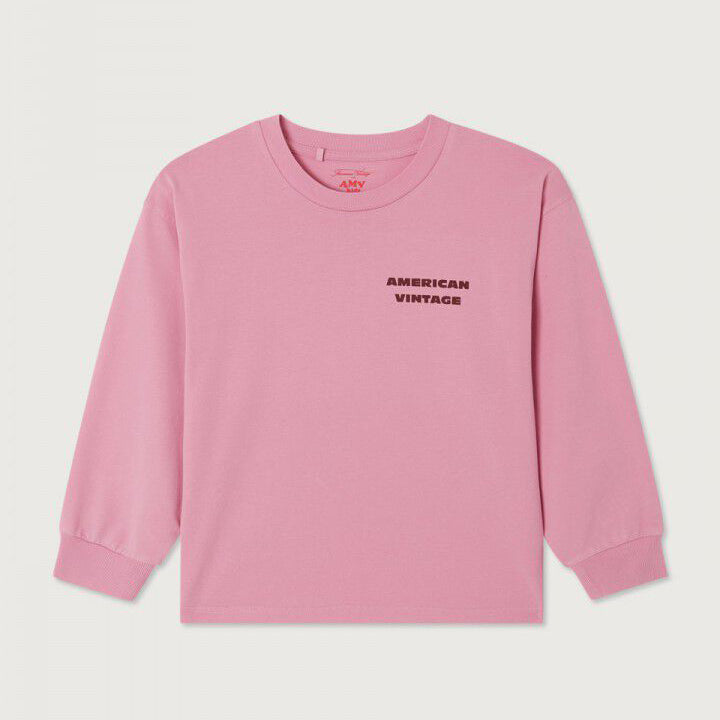 KID'S T-SHIRT FIZVALLEY - VINTAGE COTTON CANDY