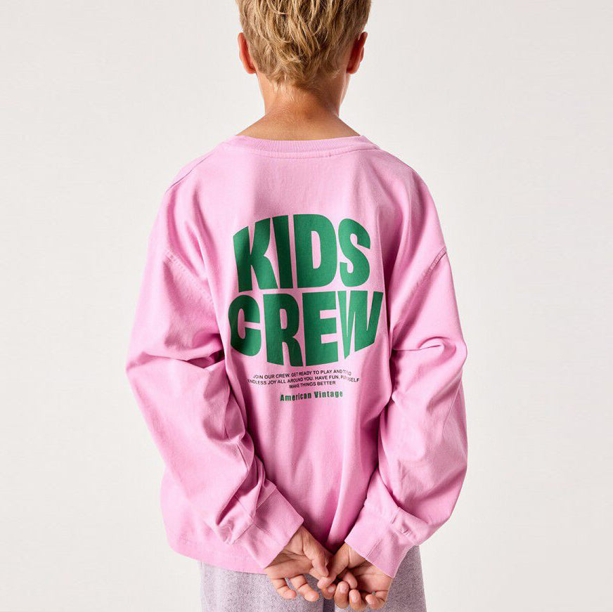 KID'S T-SHIRT FIZVALLEY - VINTAGE COTTON CANDY