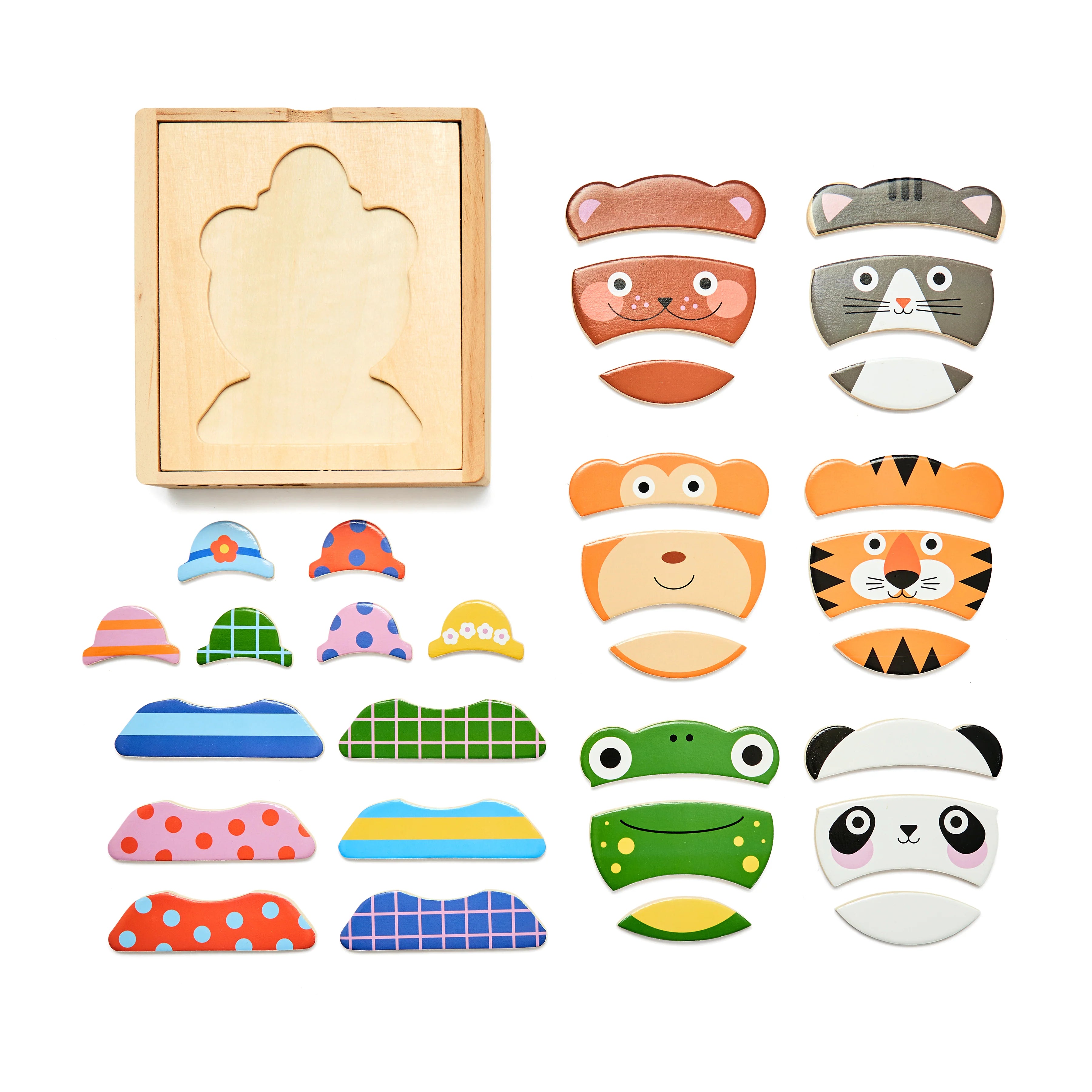 Animal Mix Up! Wooden Puzzle