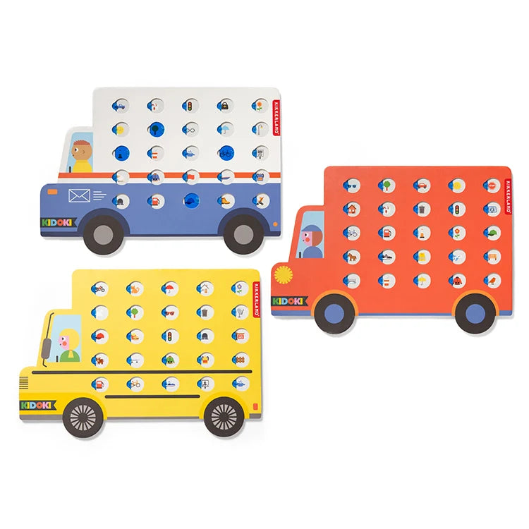 Kidoki On The Go Spot & Slide Bingo