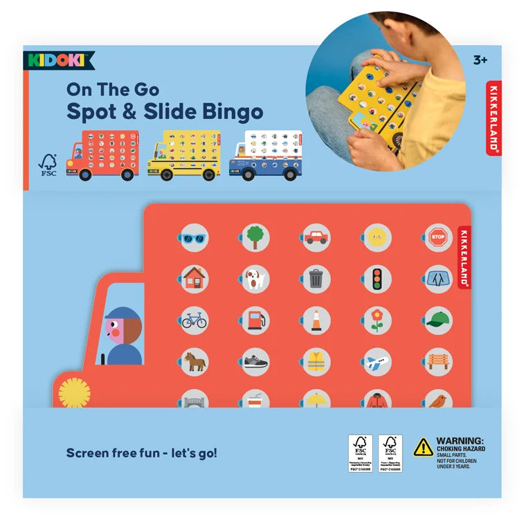 On The Go Spot & Slide Bingo