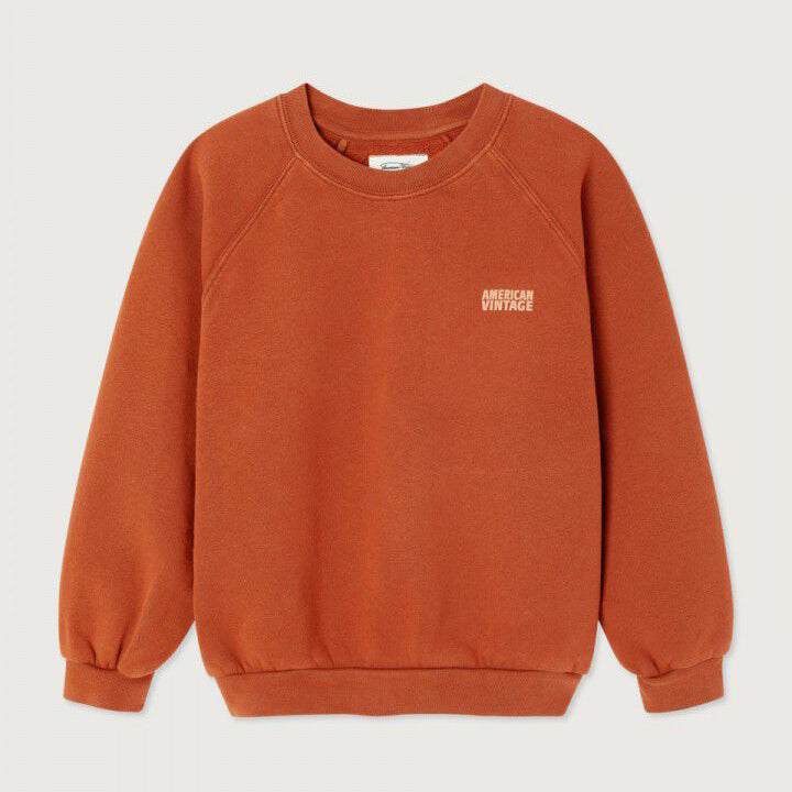 KID'S SWEATSHIRT IZUBIRD -  VINTAGE CINNAMON