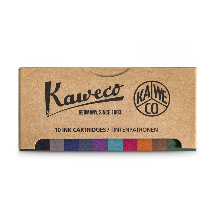 Kaweco ink Cartridges 10-Pack Colour Mix