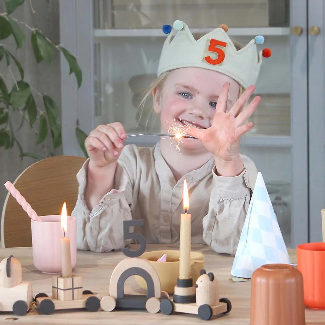 Multi Magic Birthday Crown