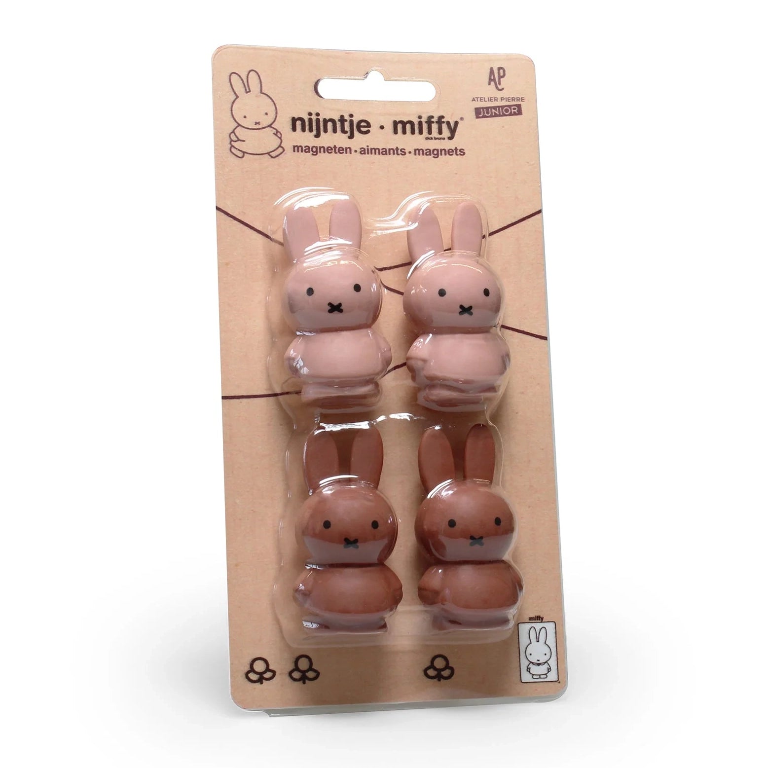 Miffy Magnet Powder&Terra (Set of 4)
