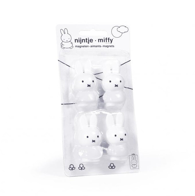 White Miffy Magnet (Set of 4)