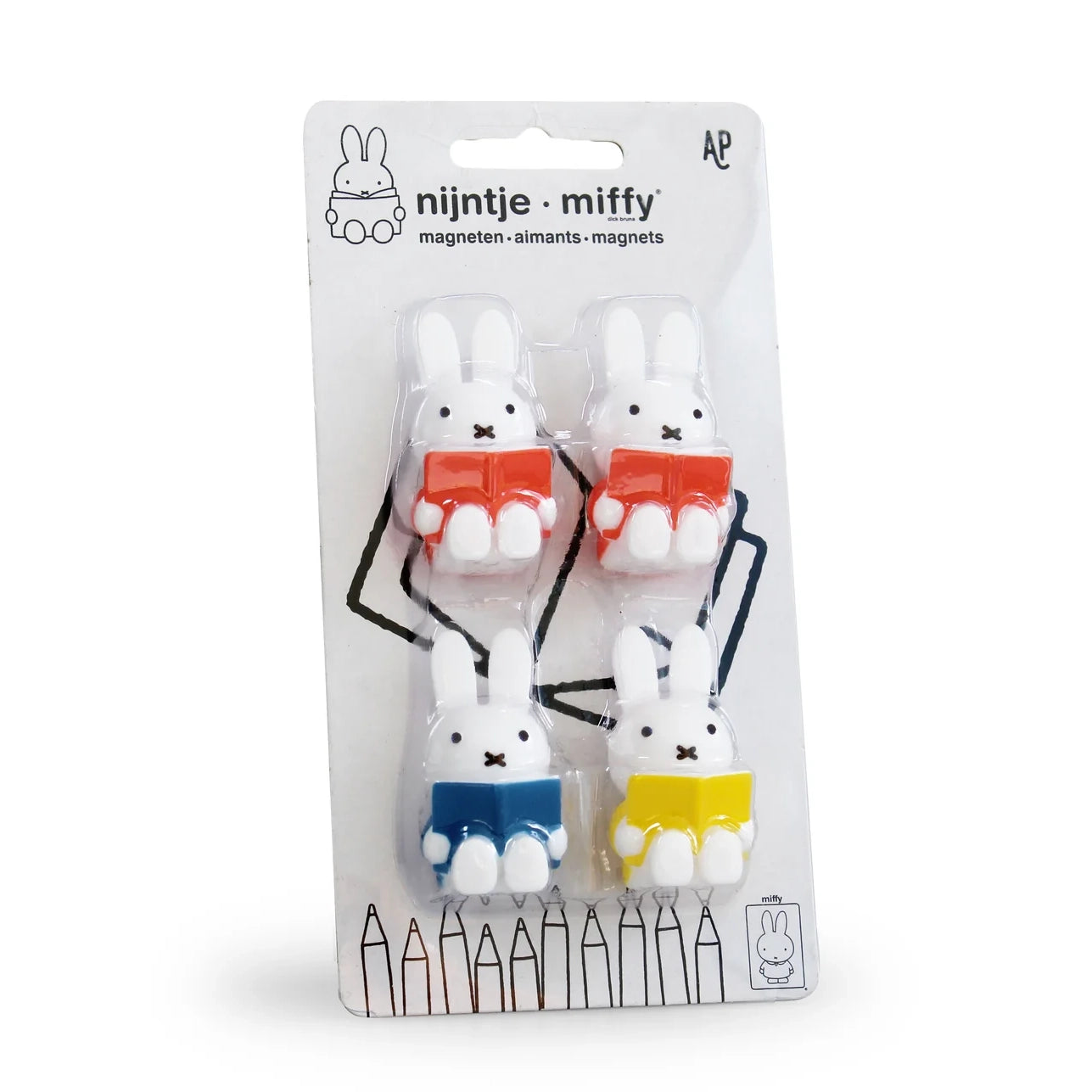 Miffy Read Magnet (Set of 4)