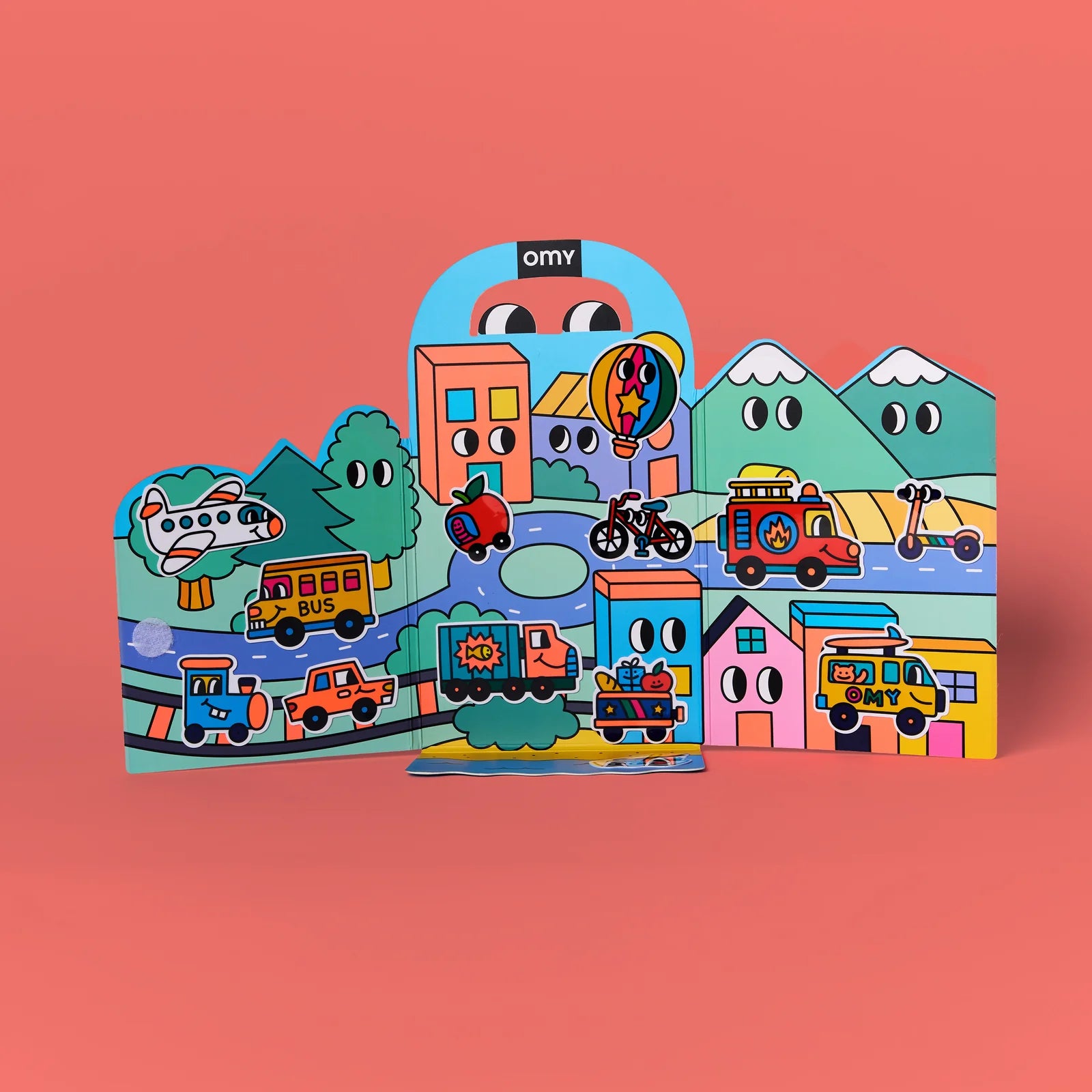 Montessori Stickers Kit - Vroom Vroom