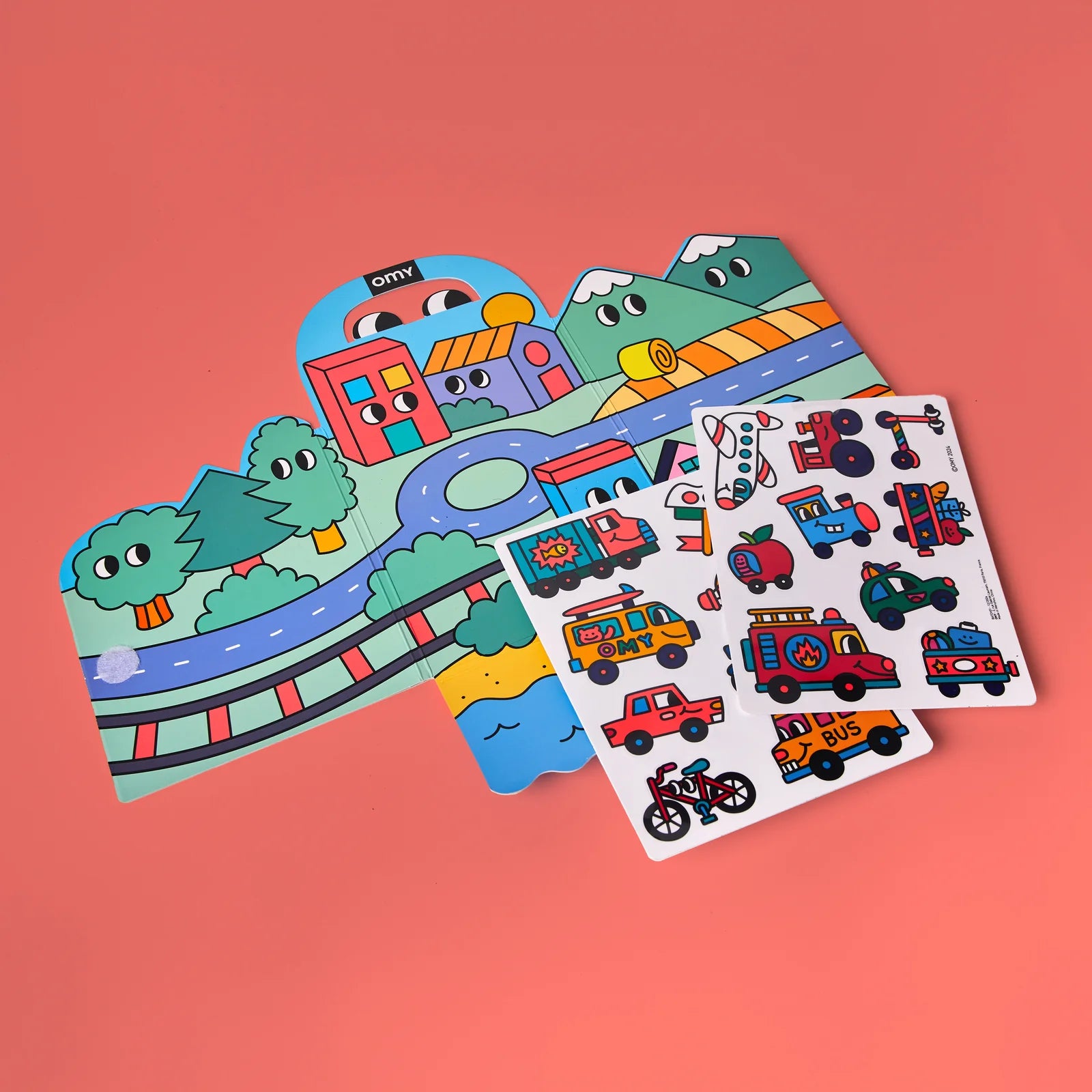 Montessori Stickers Kit - Vroom Vroom