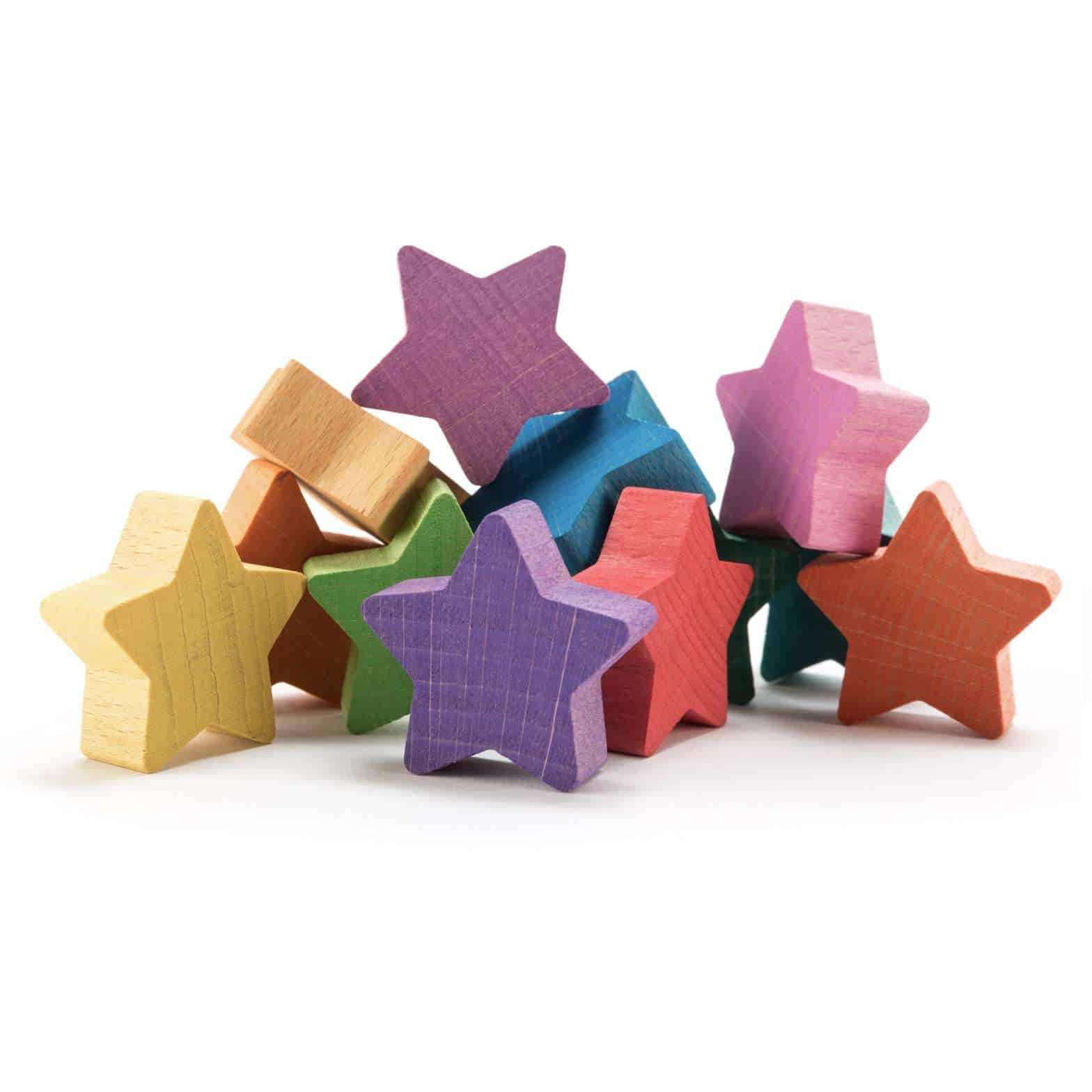 Wooden stars (Available in 2 colors)