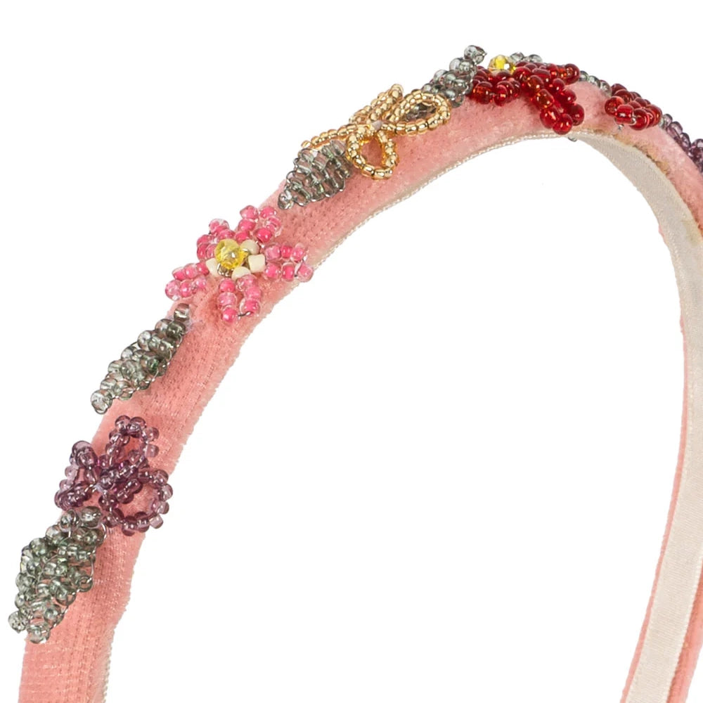 PEARLY FLOWER HAIRBRACE