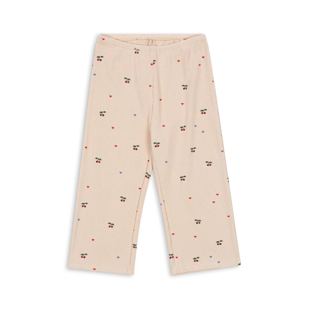 Ella pants - cherry coeur blush