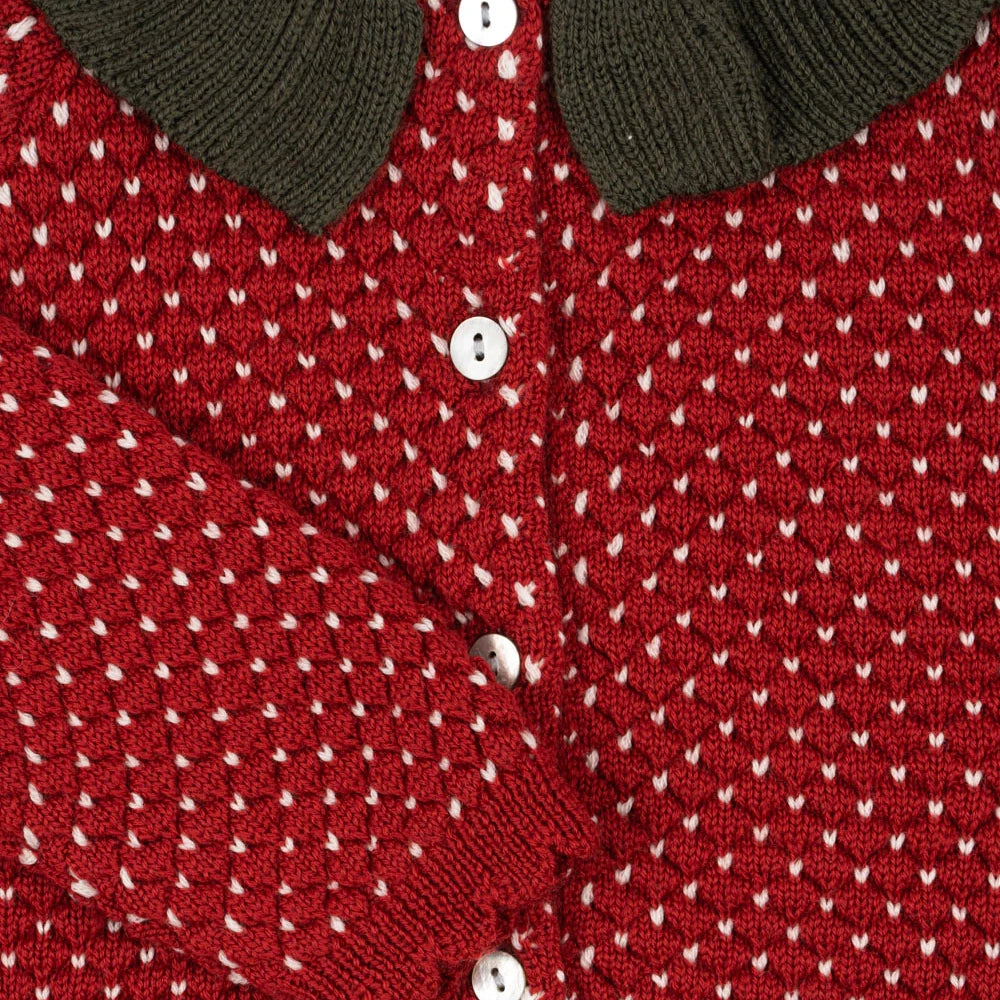 STRAWBERRY CARDIGAN