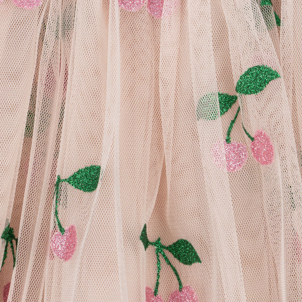 TULLIE SMOCK SKIRT - GRANDE CERISE