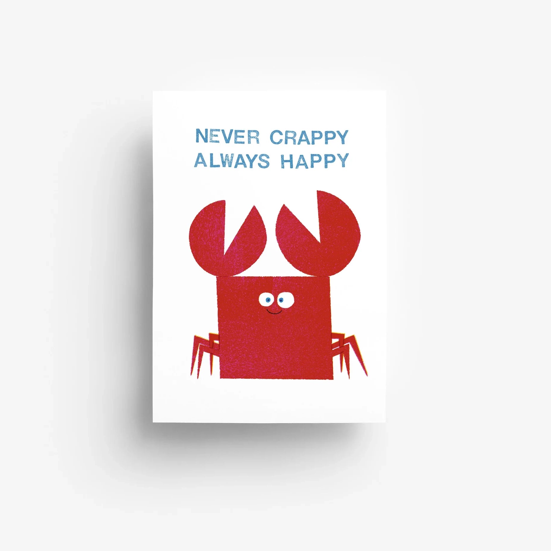 Postcard - Happy Crappy