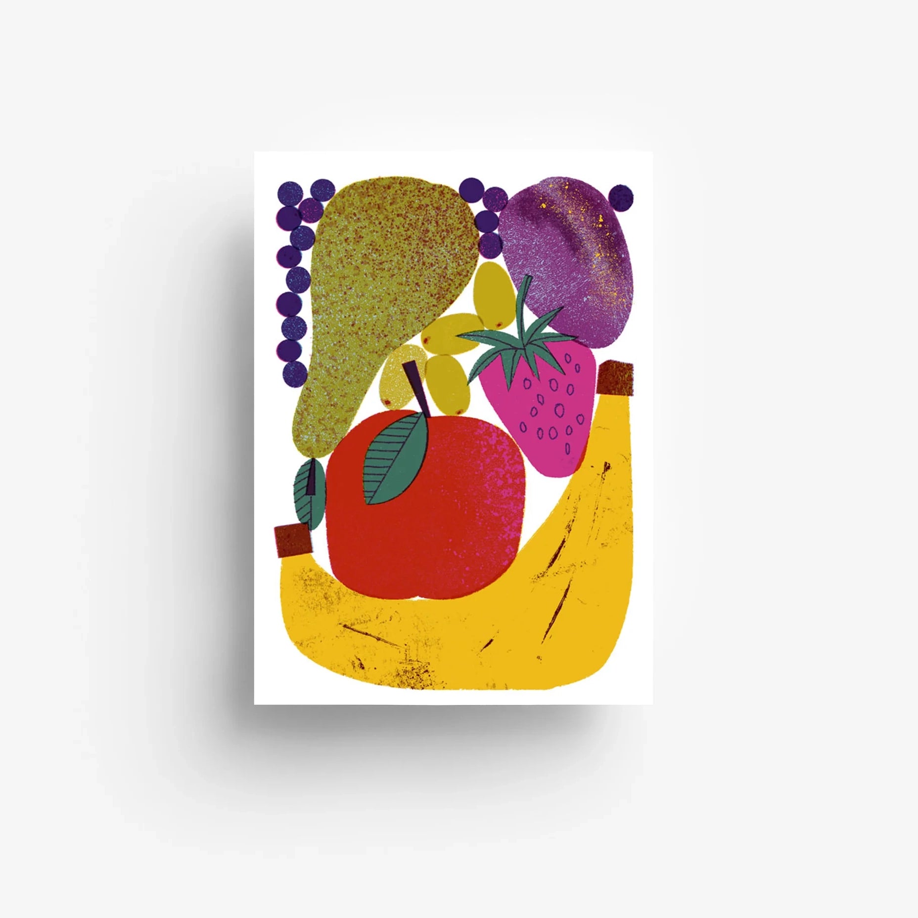 Postcard - Fruits
