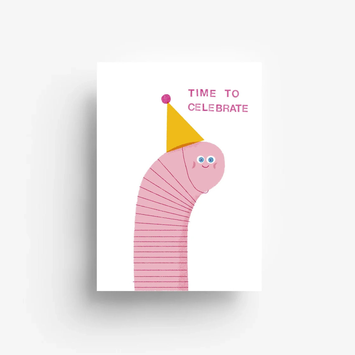 Postcard - Party Worm