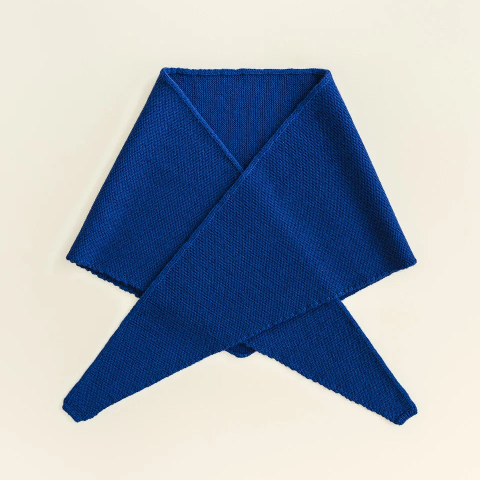 Josephina Triangle scarf - Cobalt blue