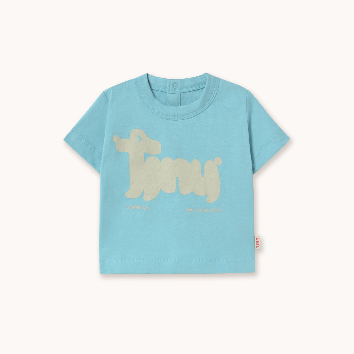 TINY DOG GRAPHIC BABY TEE