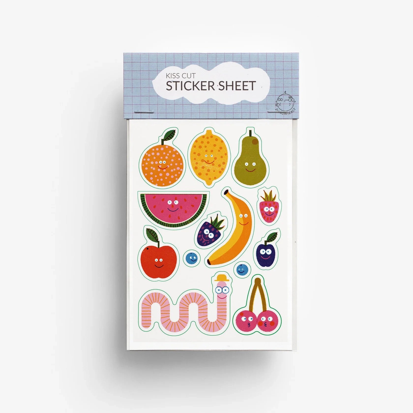 Kiss Cut Sticker Sheet - Fruit