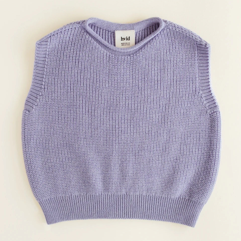 KIDS Harvey Merino Vest - Lilac
