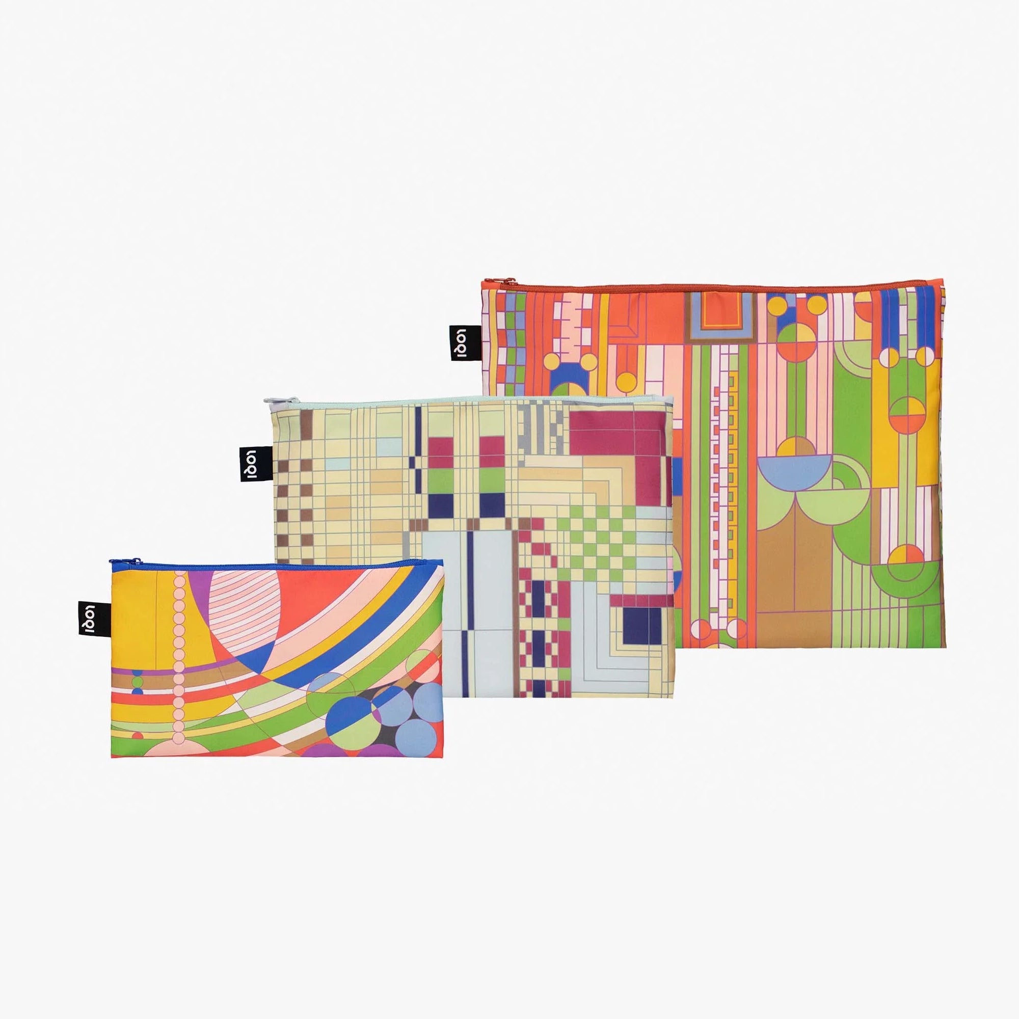 FRANK LLOYD WRIGHT Recycled Zip Pockets