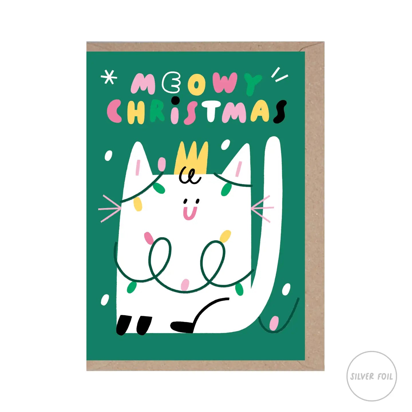 Meowy Chirstmas - Christmas Cats Card