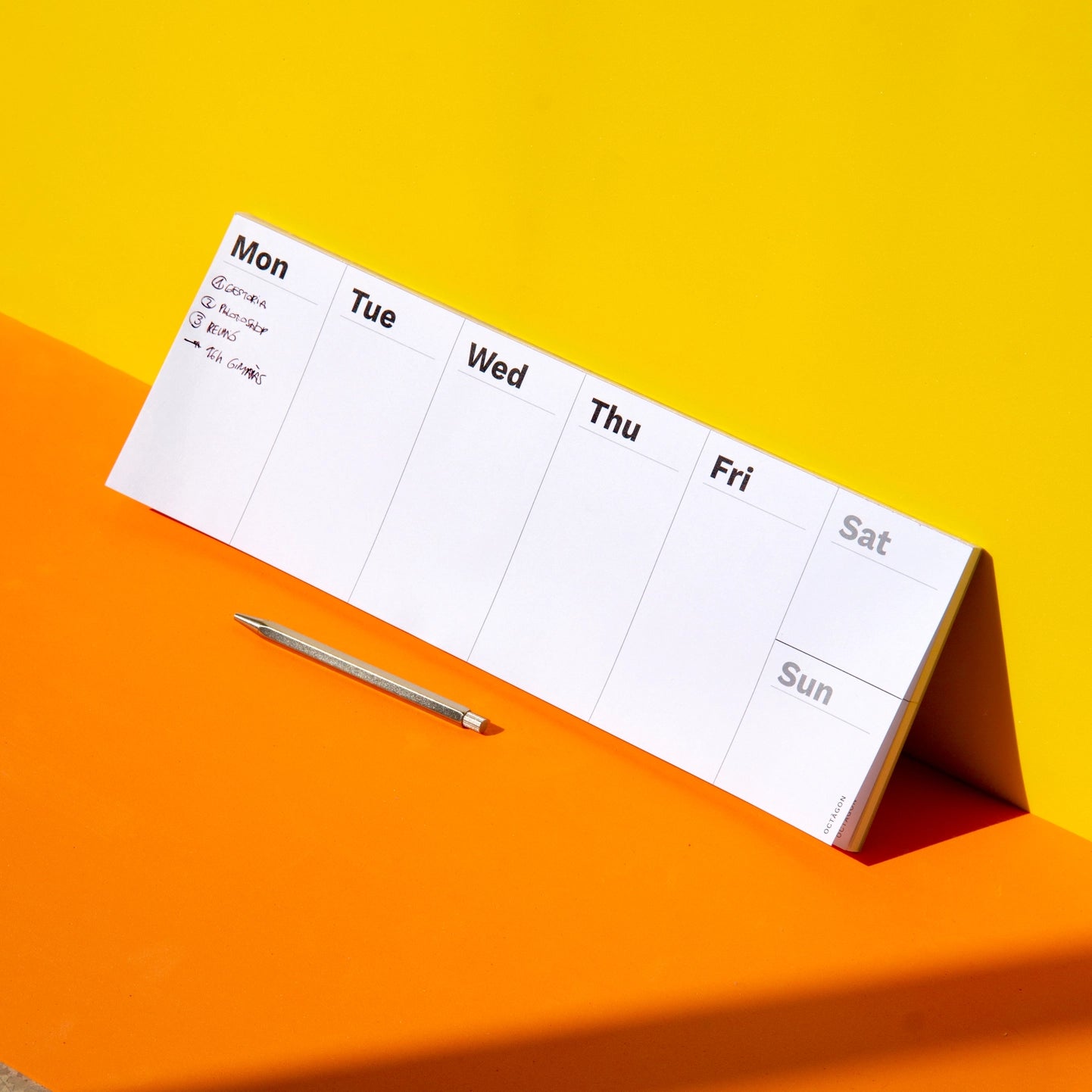 Desk Weekly Planner
