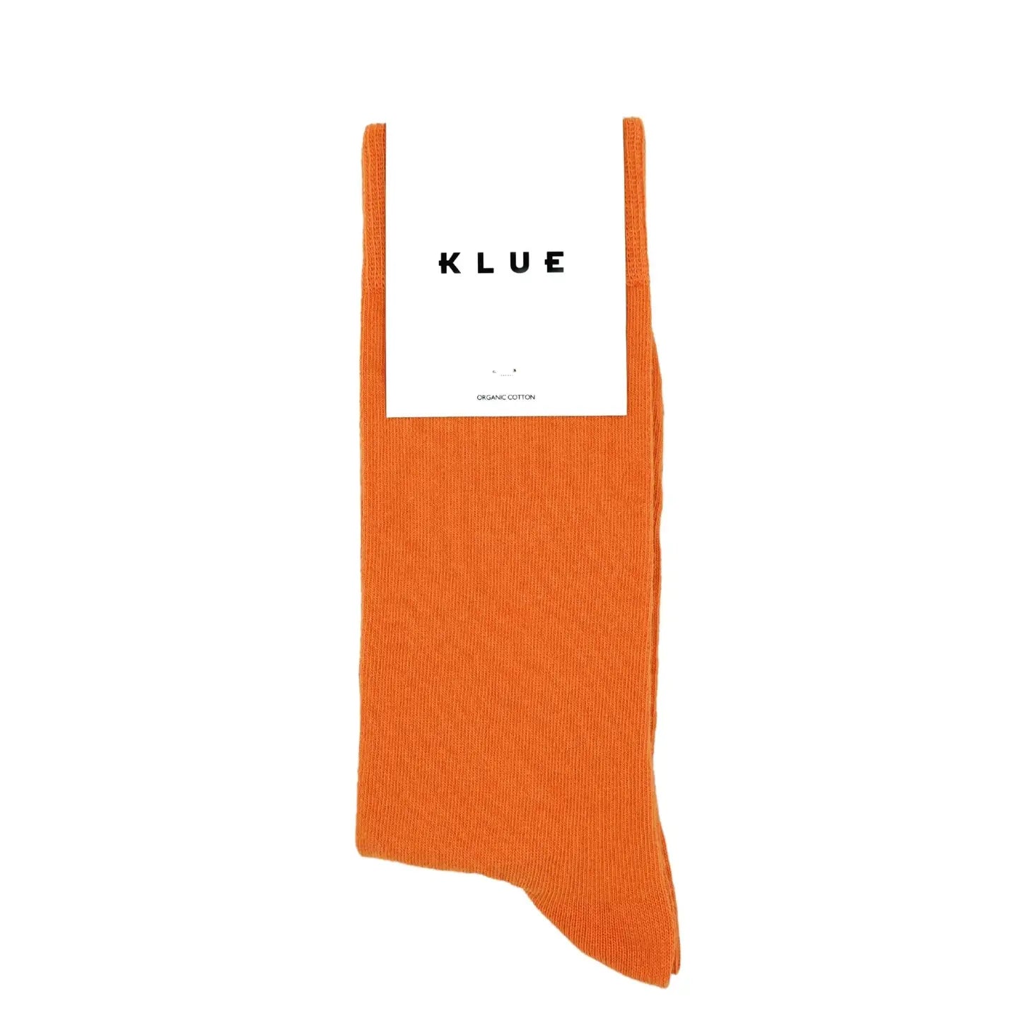 Organic Solid Socks - Orange