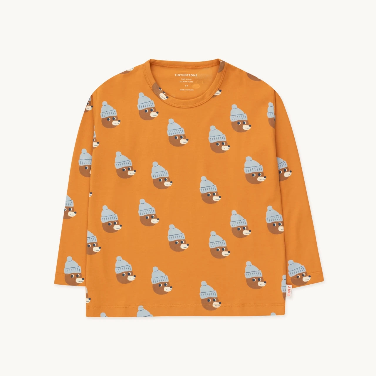 BEARS TEE - CARAMEL