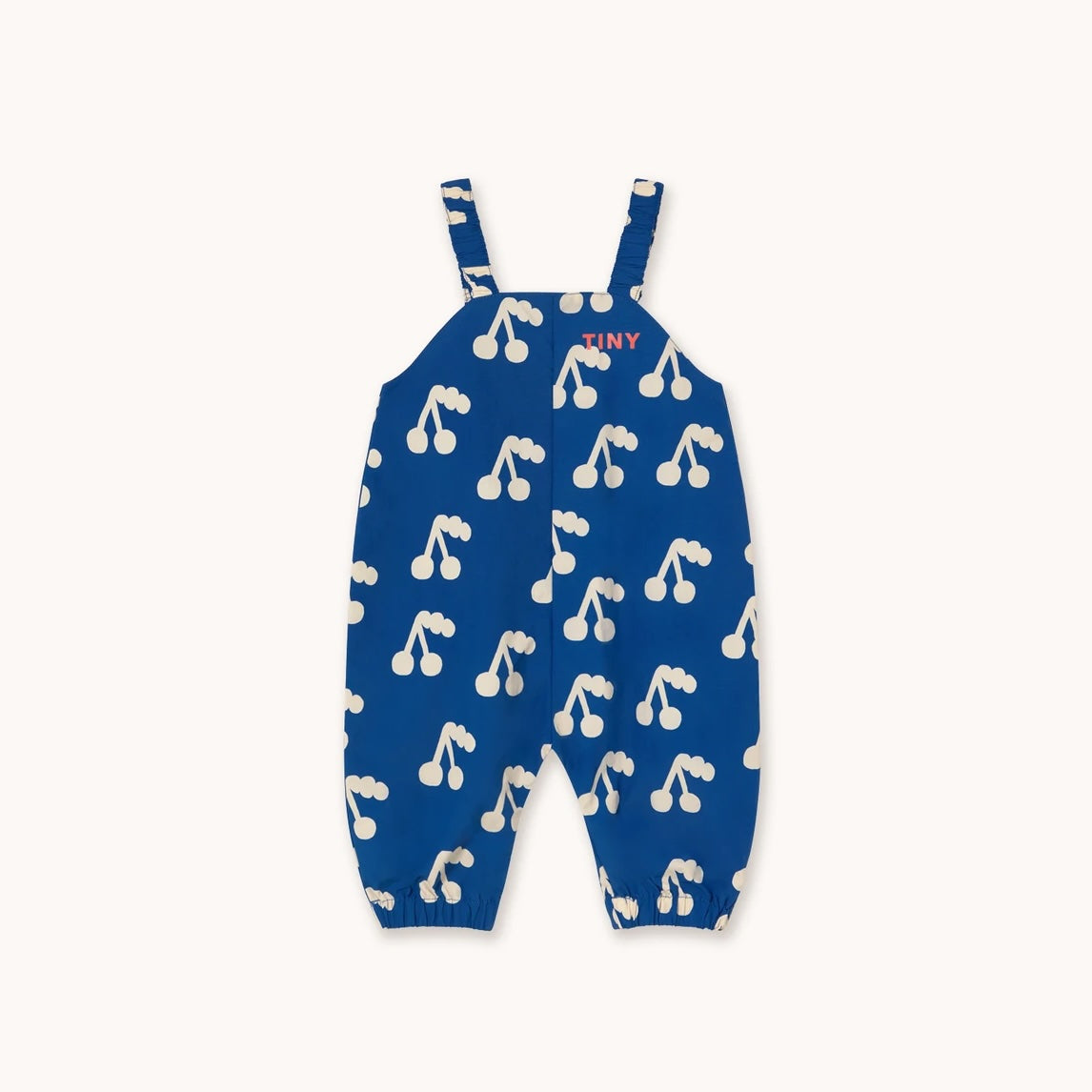 CHERRIES WOVEN BABY DUNGAREE